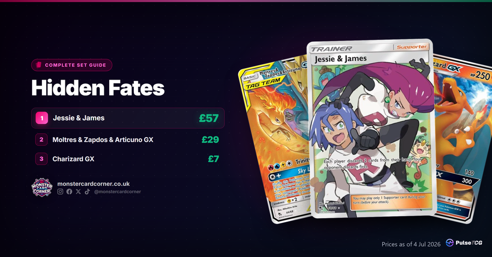 Hidden Fates Pokemon TCG - Set Guide & Prices