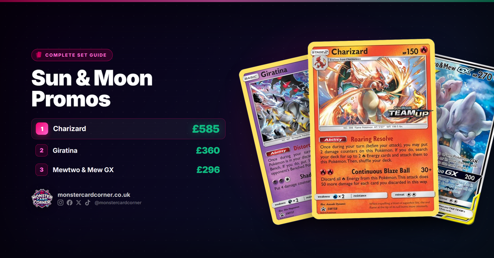 Sun & Moon Promos Pokemon TCG - Set Guide & Prices