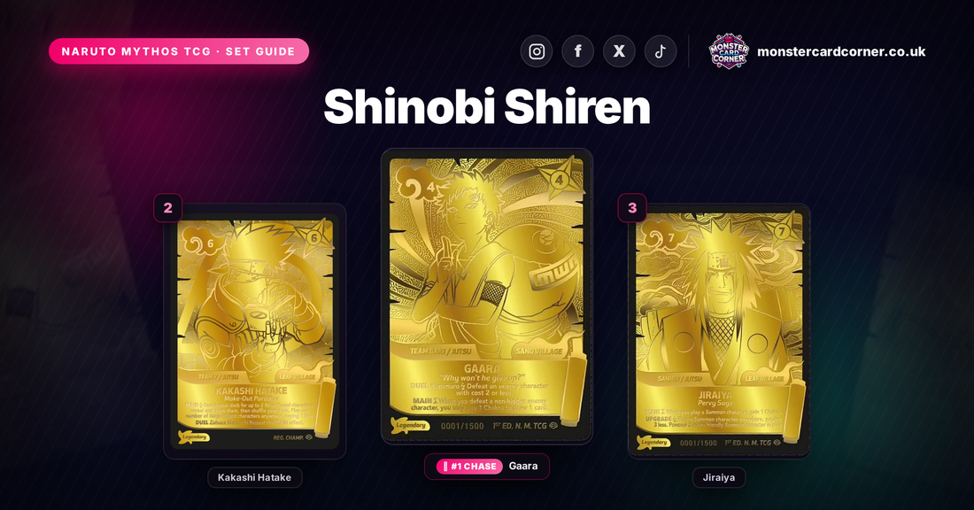 Shinobi Shiren Set Guide - top chase cards