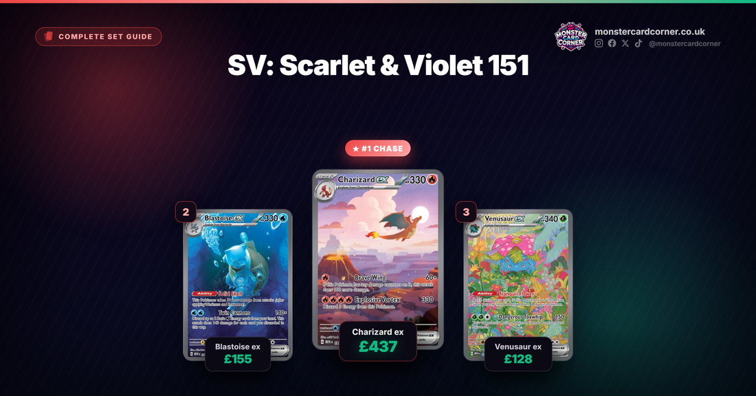 SV: Scarlet & Violet 151 - Complete Set Guide, Chase Cards & Prices