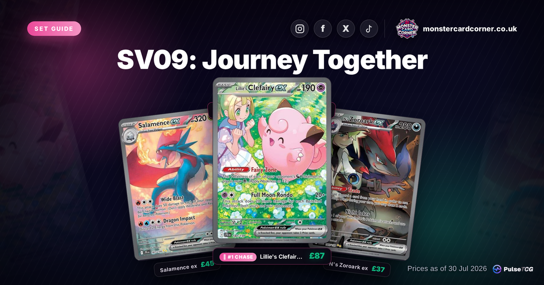 Journey Together Pokemon Card List & Prices (UK) - Chase Cards & Set Value
