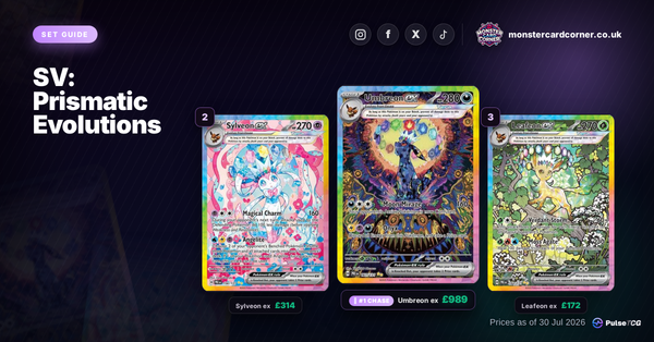 SV: Prismatic Evolutions Pokemon TCG - Set Guide & Prices