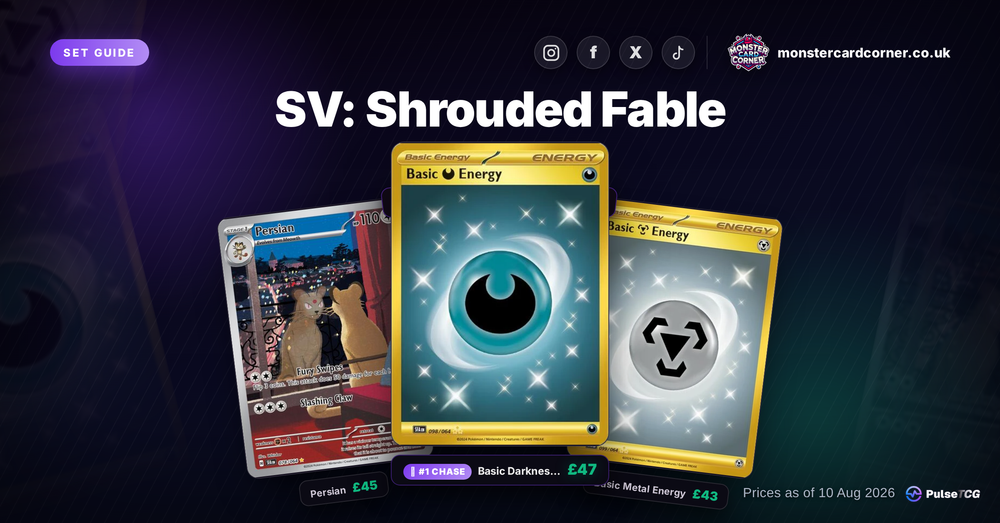 Shrouded Fable Pokemon Card List & Prices (UK) - Chase Cards & Set Value