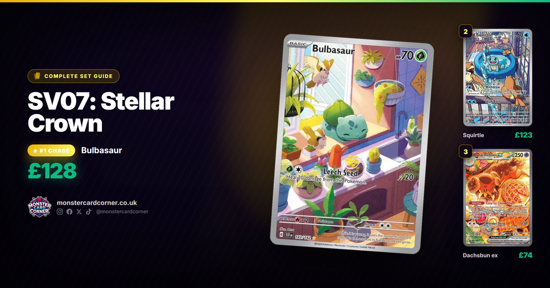 SV07: Stellar Crown - Complete Set Guide, Chase Cards & Prices