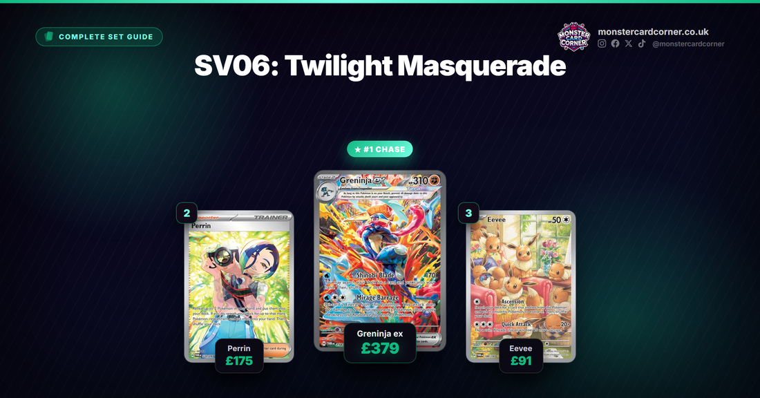 SV06: Twilight Masquerade - Complete Set Guide, Chase Cards & Prices