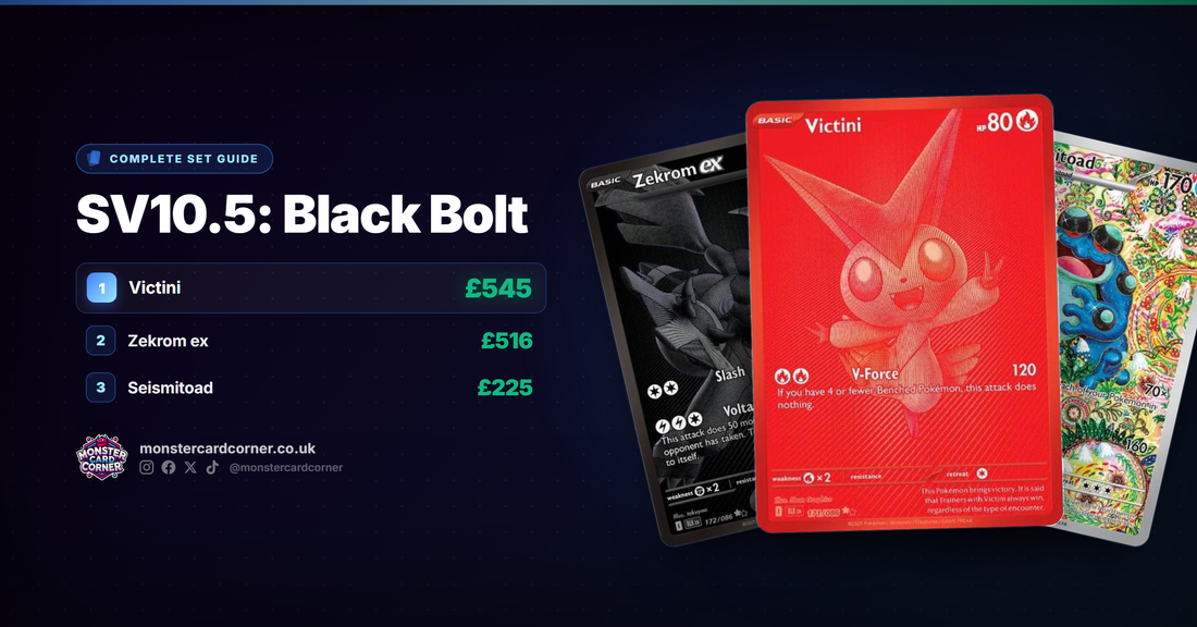 SV10.5: Black Bolt Pokemon TCG - Set Guide & Prices
