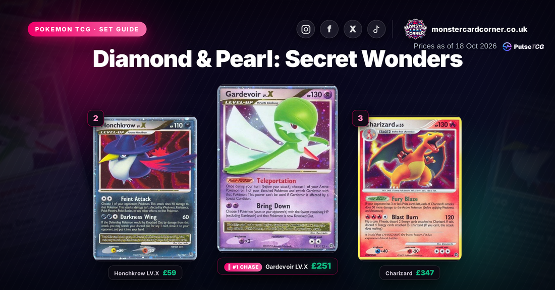 Diamond & Pearl: Secret Wonders Set Guide - top chase cards