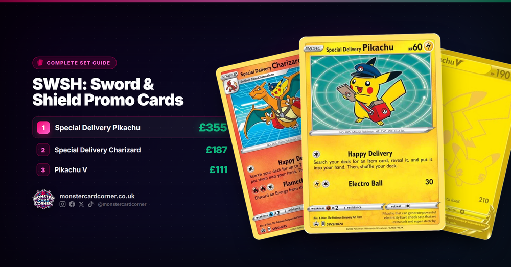 SWSH: Sword & Shield Promo Cards Pokemon TCG - Set Guide & Prices