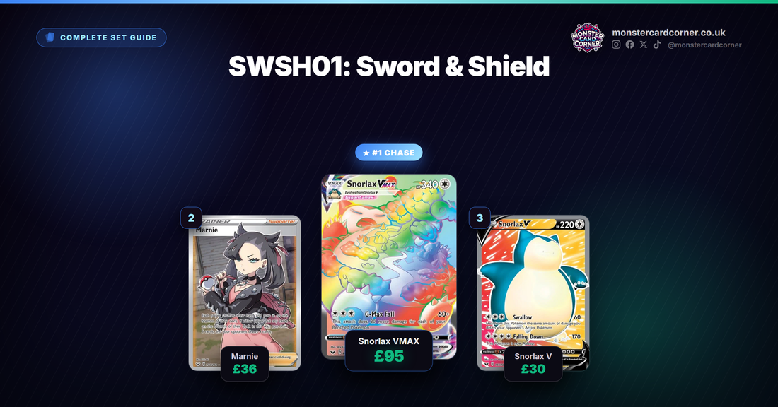 SWSH01: Sword & Shield Base Set Pokemon TCG - Set Guide & Prices