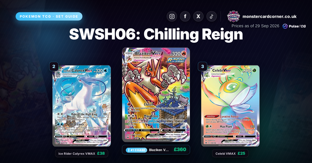 SWSH06: Chilling Reign Set Guide - top chase cards