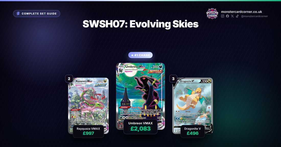 SWSH07: Evolving Skies Pokemon TCG - Set Guide & Prices