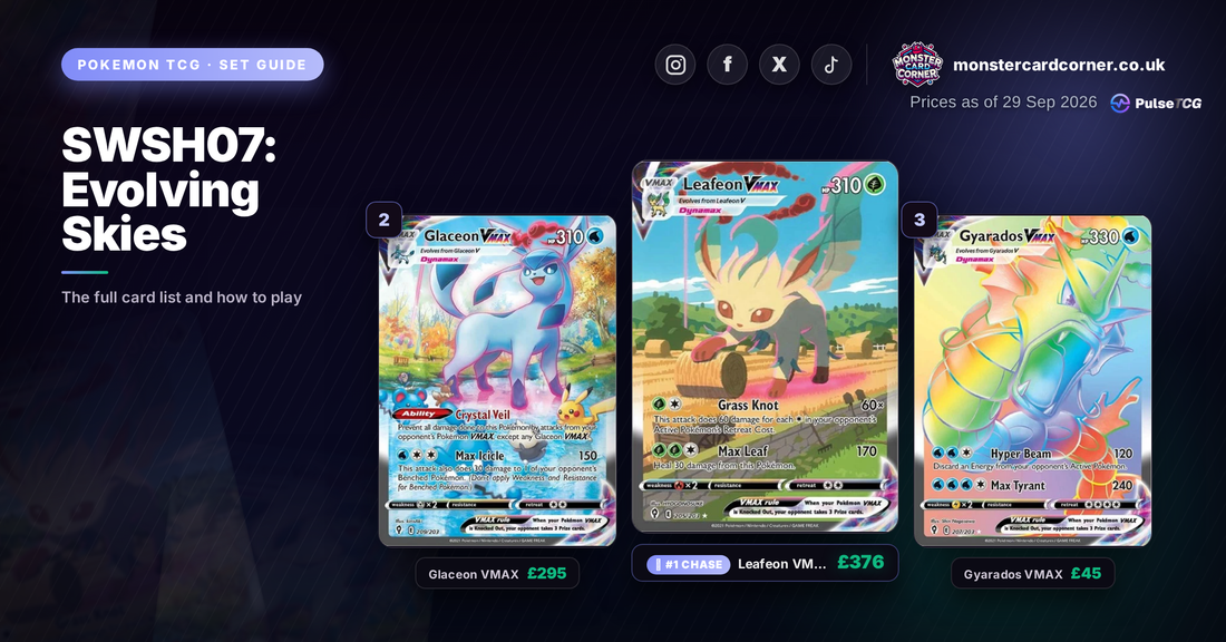 SWSH07: Evolving Skies Set Guide - top chase cards