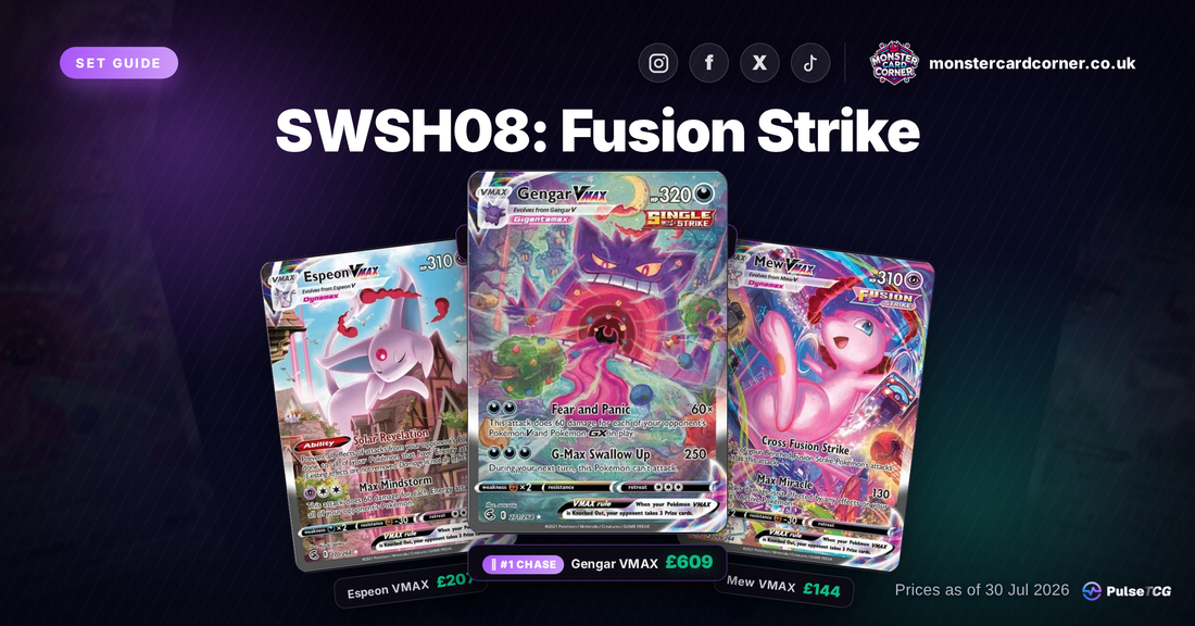 Fusion Strike Pokemon Card List & Prices (UK) - Chase Cards & Set Value
