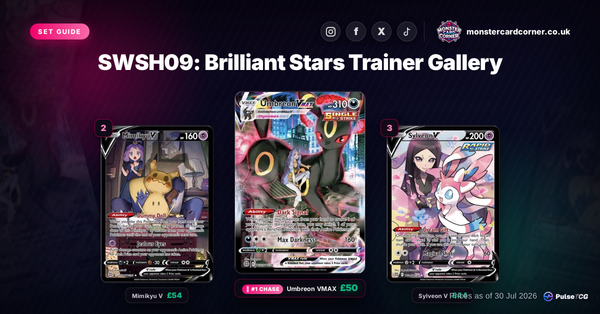 SWSH09: Brilliant Stars Trainer Gallery Pokemon TCG - Set Guide & Prices