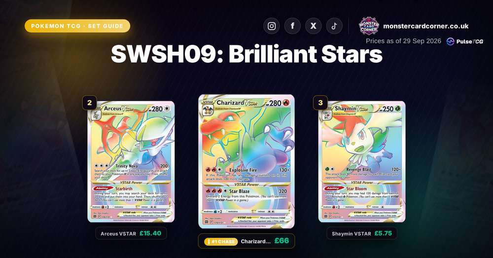 SWSH09: Brilliant Stars Set Guide - top chase cards