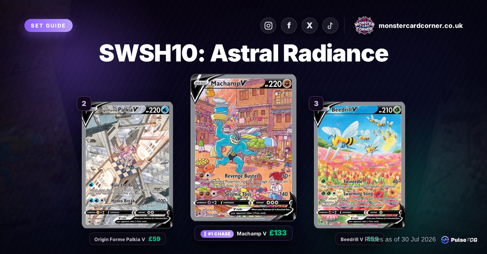Astral Radiance Pokemon Card List & Prices (UK) - Chase Cards & Set Value