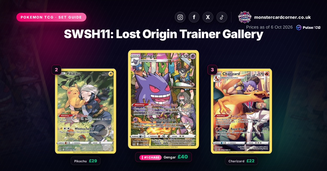 SWSH11: Lost Origin Trainer Gallery Set Guide - top chase cards