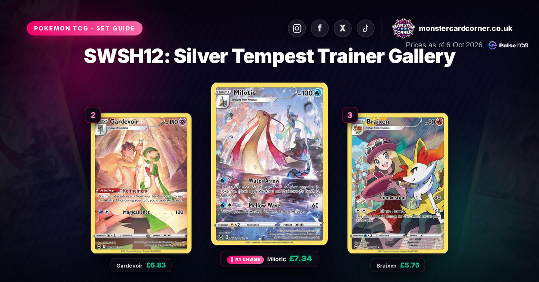 SWSH12: Silver Tempest Trainer Gallery Set Guide - top chase cards