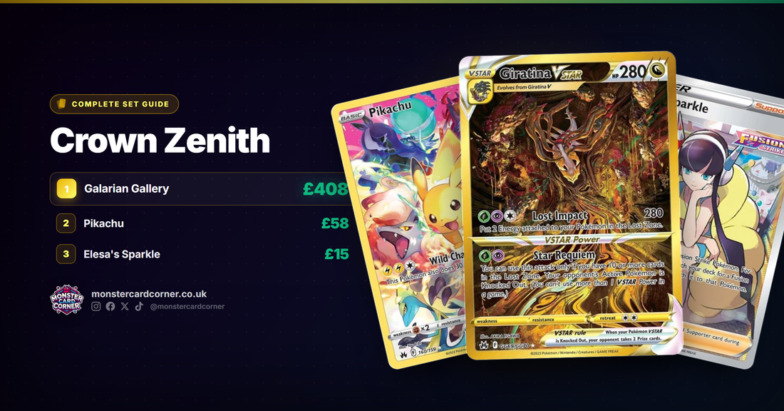 Crown Zenith Pokemon TCG - Set Guide & Prices
