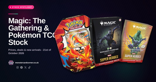 Magic: The Gathering & Pokémon TCG In Stock (October 2026): Prices, Deals & New Arrivals