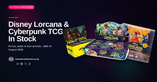 Disney Lorcana & Cyberpunk TCG In Stock (August 2026): Prices, Deals & New Arrivals
