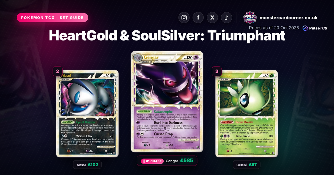 HeartGold & SoulSilver: Triumphant Set Guide - top chase cards