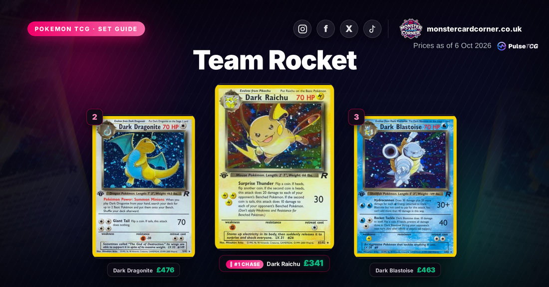 Team Rocket Set Guide - top chase cards