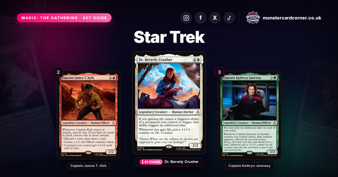 Star Trek Set Guide - top chase cards