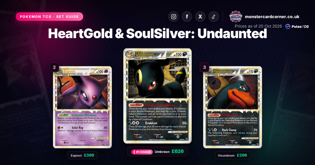 HeartGold & SoulSilver: Undaunted Set Guide - top chase cards