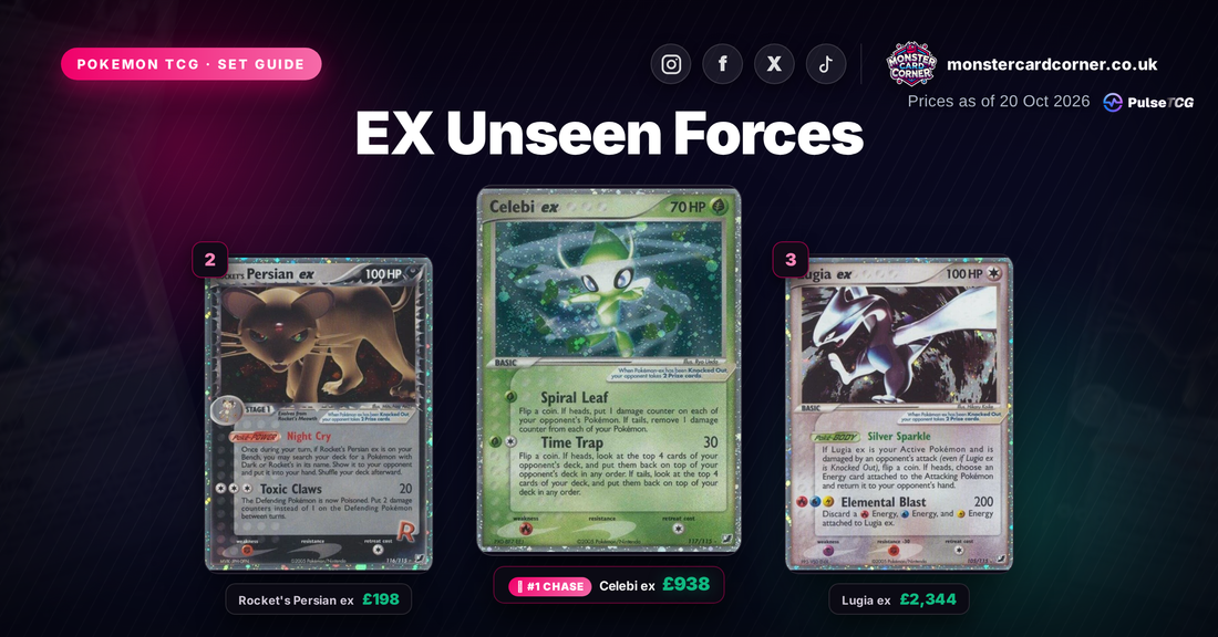 EX Unseen Forces Set Guide - top chase cards