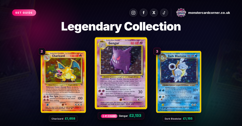 Legendary Collection Pokemon Card List & Prices (UK) - Chase Cards & Set Value