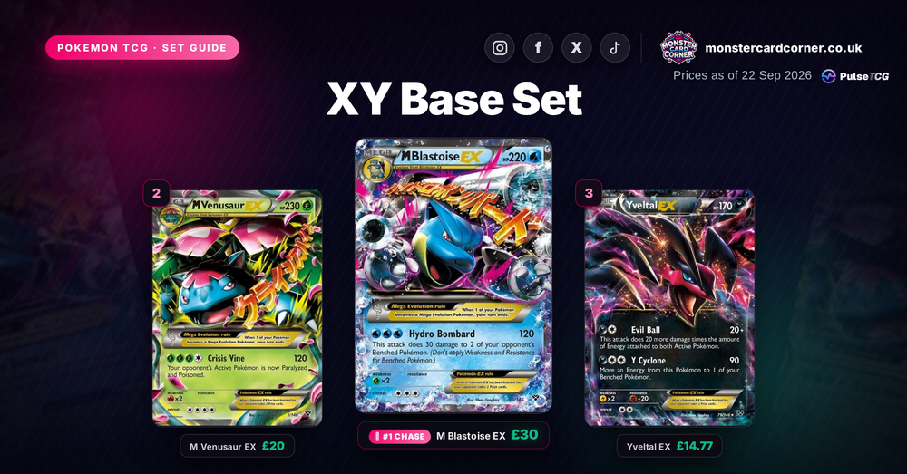 XY Base Set Set Guide - top chase cards