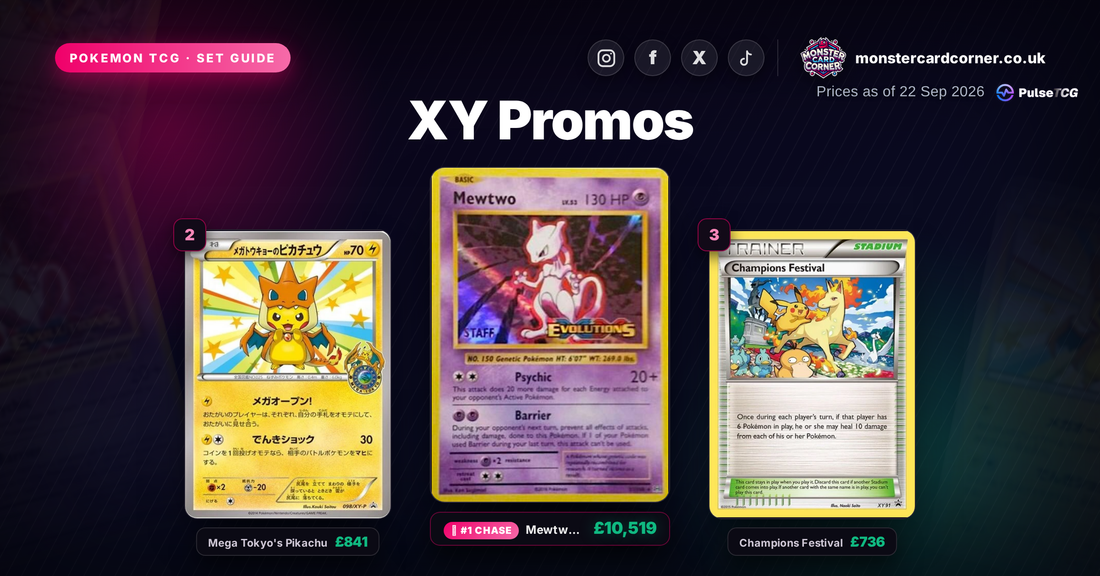 XY Promos Set Guide - top chase cards