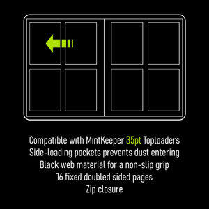 MintKeeper - Toploader Binder - 4 Pocket