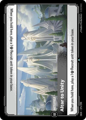 Riftbound - Origins - Altar to Unity - 275/298 - Uncommon