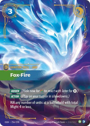 Riftbound - Origins - Fox-Fire - 256/298 - Epic