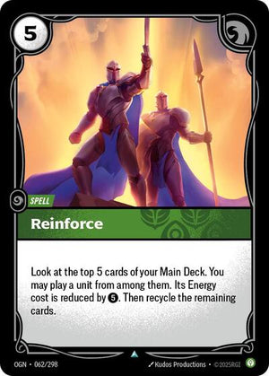 Riftbound - Origins - Reinforce - 062/298 - Uncommon