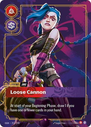 Riftbound - Origins - Jinx, Loose Cannon - 251/298 - Rare