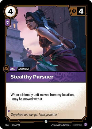 Riftbound - Origins - Stealthy Pursuer - 177/298 - Common