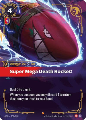 Riftbound - Origins - Super Mega Death Rocket! - 252/298 - Epic