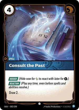 Riftbound - Origins - Consult the Past - 083/298 - Common