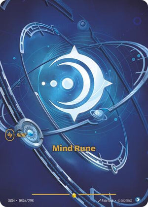 Riftbound - Origins - Mind Rune - 089a/298 - Alternate Art - Showcase