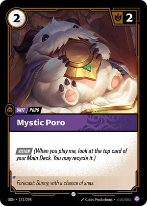 Riftbound - Origins - Mystic Poro - 171/298 - Common