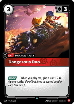 Riftbound - Origins - Dangerous Duo - 016/298 - Uncommon