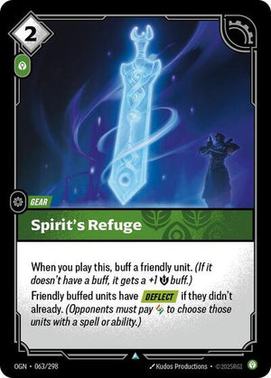 Riftbound - Origins - Spirit's Refuge - 063/298 - Uncommon