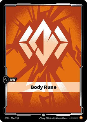 Riftbound - Origins - Body Rune - 126/298 - Common