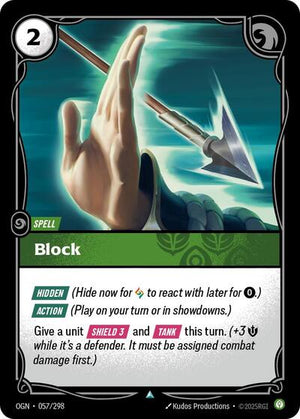 Riftbound - Origins - Block - 057/298 - Uncommon