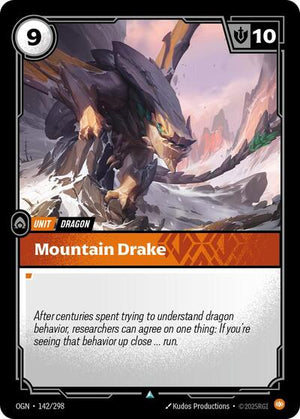 Riftbound - Origins - Mountain Drake - 142/298 - Uncommon