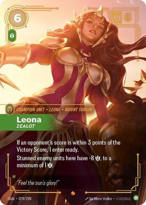 Riftbound - Origins - Leona, Zealot - 079/298 - Epic