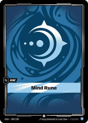 Riftbound - Origins - Mind Rune - 089/298 - Common